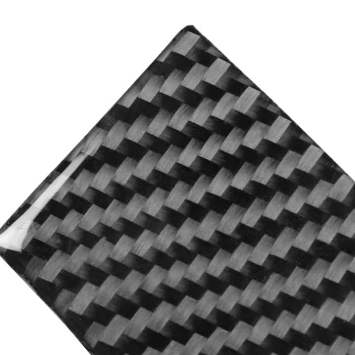 Auto Carbon Faser Beifahrerseite Handschuhfach Dekorativer Aufkleber für Mitsubishi Lancer EVO 2008-2015, Rechtslenker – Bild 3