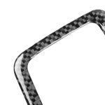 Auto Carbon Faser Dach vorne Leselampe ohne Schiebedach Dekorativer Aufkleber für Mitsubishi Lancer EVO 2008-2015, Links- und Rechtsantrieb Universal – Bild 3