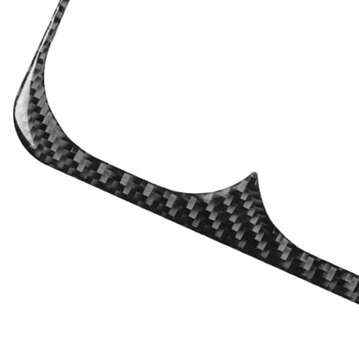 Auto Carbon Fiber Heckarmlehne Getränkehalter Dekorativer Aufkleber für Mitsubishi Lancer EVO 2008-2015, Links- und Rechtsantrieb Universal – Bild 3