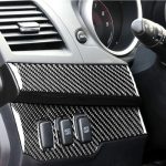 3 PCS Car Carbon Fiber Driver Light + Dashboard Dekorativer Aufkleber für Mitsubishi Lancer EVO 2008-2015, Linkslenker – Bild 5