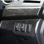 Auto Carbon Fiber Dimming Control Panel Dekorativer Aufkleber für Mitsubishi Lancer EVO 2008-2015, Rechtslenker – Bild 5