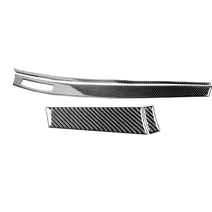 CRP8060.jpg 4 PCS Car Carbon Fiber Dashboard Panel Dekorativer Aufkleber für Mitsubishi Lancer EVO 2008-2015, Linkslenker – Bild 1