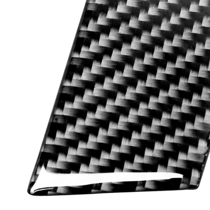 4 PCS Car Carbon Fiber Dashboard Panel Dekorativer Aufkleber für Mitsubishi Lancer EVO 2008-2015, Linkslenker – Bild 3