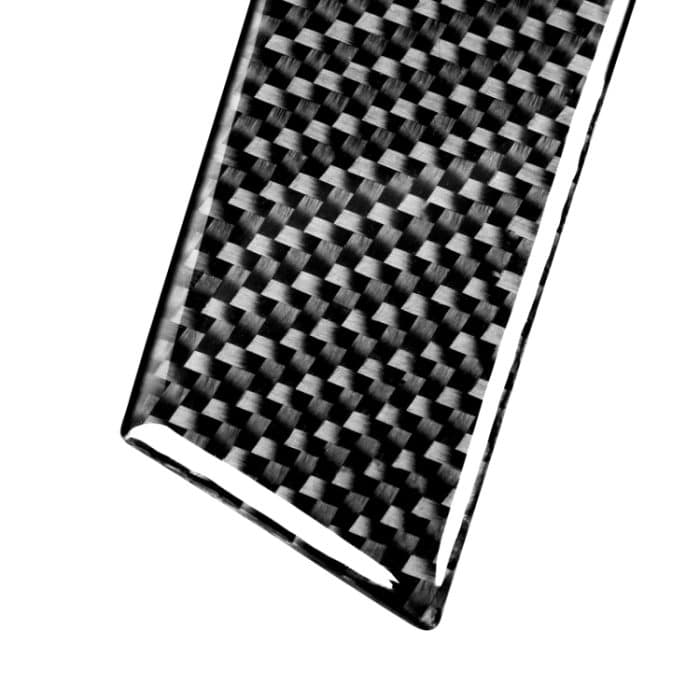 2 PCS Car Carbon Fiber Central Dashboard Panel Dekorativer Aufkleber für Mitsubishi Lancer EVO 2008-2015, Linkslenker – Bild 3