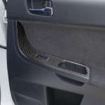 6 PCS Car Carbon Fiber Glass Lift Panel Dekorativer Aufkleber für Mitsubishi Lancer EVO 2008-2015, Linkslenker – Bild 9