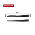 6 PCS Car Carbon Fiber Türverkleidung Dekorativer Aufkleber für Mitsubishi Lancer EVO 2008-2015, Links- und Rechtsantrieb Universal – Bild 2