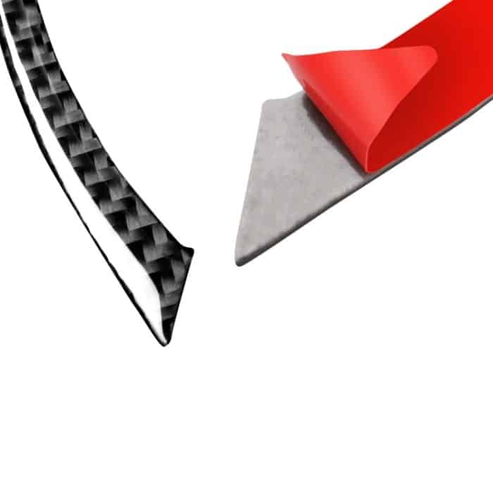 6 PCS Car Carbon Faser Tachometer + Lenkradknöpfe Dekorativer Aufkleber für Mitsubishi Lancer DE ES GTS 2008-2015, Links- und Rechtsantrieb Universal – Bild 4