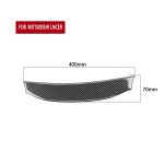 3 PCS Car Carbon Fiber Navigationssystem Set Dekorativer Aufkleber für Mitsubishi Lancer EVO 2008-2015, Links- und Rechtsantrieb Universal – Bild 2