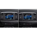 3 PCS Car Carbon Fiber Navigationssystem Set Dekorativer Aufkleber für Mitsubishi Lancer EVO 2008-2015, Links- und Rechtsantrieb Universal – Bild 7
