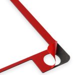 2 PCS Car Carbon Fiber Navigationssystem Display Dekorativer Aufkleber für Mitsubishi Lancer EVO 2008-2015, Links- und Rechtsantrieb Universal – Bild 4