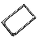 2 PCS Car Carbon Fiber Links und Rechts Türschloss Dekorativer Aufkleber für Nissan GTR R35 2008-2020, Links- und Rechtsantrieb Universal – Bild 2