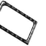 2 PCS Car Carbon Fiber Links und Rechts Türschloss Dekorativer Aufkleber für Nissan GTR R35 2008-2020, Links- und Rechtsantrieb Universal – Bild 3