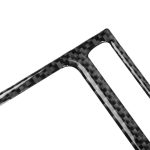 Auto Carbon Fiber Navigation Display Frame Dekorativer Aufkleber für Nissan GTR R35 2008-2016, Linkslenker – Bild 3