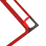 Auto Carbon Fiber Navigation Display Frame Dekorativer Aufkleber für Nissan GTR R35 2008-2016, Linkslenker – Bild 4