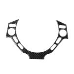 Auto Carbon Lenkradknöpfe Dekorativer Aufkleber für Nissan GTR R35 2008-2016, Links- und Rechtsantrieb Universal