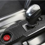 Auto Carbon Fiber Gear Shift Panel Dekorativer Aufkleber für Nissan GTR R35 2008-2016, Links- und Rechtsantrieb Universal – Bild 5