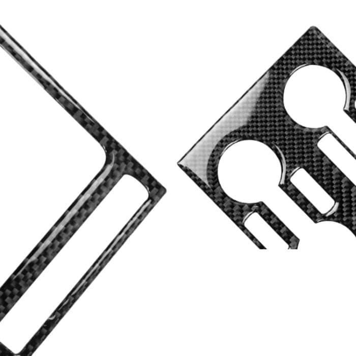 2 PCS Car Carbon Fiber Navigationsinstrument Dekorativer Aufkleber für Nissan GTR R35 2008-2016, Rechtslenker – Bild 3