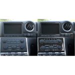 2 PCS Car Carbon Fiber Navigationsinstrument Dekorativer Aufkleber für Nissan GTR R35 2008-2016, Rechtslenker – Bild 6