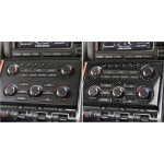 Car Carbon Fiber Instrument Control Panel Dekorativer Aufkleber für Nissan GTR R35 2008-2016, Rechtslenker – Bild 6