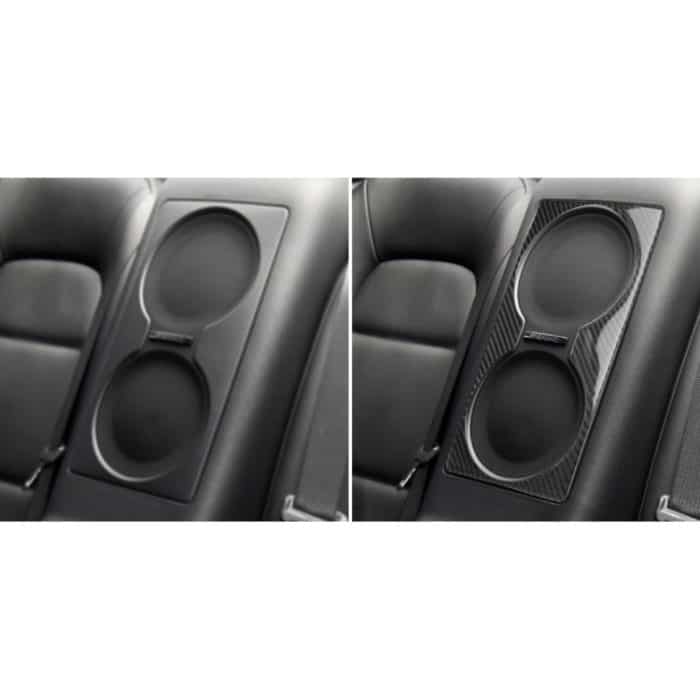 Auto Carbon Fiber Rücksitzlautsprecher Dekorativer Aufkleber für Nissan GTR R35 2008-2016, Links- und Rechtsantrieb Universal – Bild 6