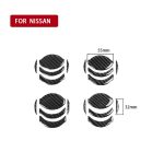 20 PCS Car Carbon Fiber Zentraler Luftauslass Dekorativer Aufkleber für Nissan GTR R35 2008-2016, Links- und Rechtsantrieb Universal – Bild 5