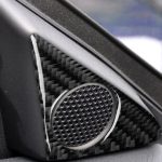 2 PCS Car Carbon Fiber Türhorn Dekorativer Aufkleber für Nissan GTR R35 2008-2020, Links- und Rechtsantrieb Universal – Bild 5