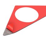 4 PCS Car Carbon Fiber Türhorn + Fensterluftauslass Dekorativer Aufkleber für Nissan GTR R35 2008-2020, Links- und Rechtsantrieb Universal – Bild 4