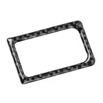 6 PCS Auto Carbon Faser Fensterheber Knopf Türschloss Dekorativer Aufkleber für Nissan GTR R35 2008-2016, RightDrive – Bild 2