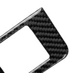 4 PCS Car Carbon Fiber Window Lift Button Panel Dekorativer Aufkleber für Nissan GTR R35 2008-2016, Rechtslenker – Bild 3