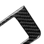 4 PCS Car Carbon Fiber Window Lift Button Panel Dekorativer Aufkleber für Nissan GTR R35 2008-2016, Linkslenker – Bild 3