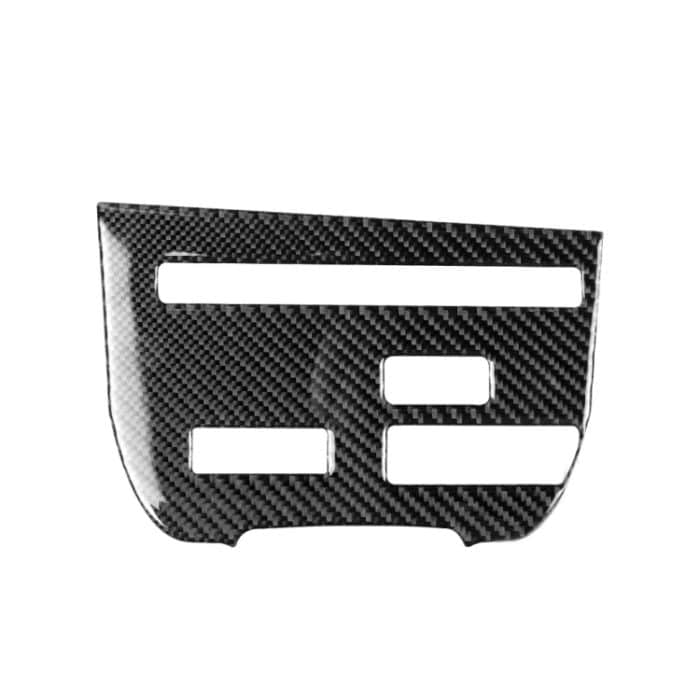 Auto Carbon Faser CD-Player Konsole C Typ dekorative Aufkleber für Nissan GTR R35 2008-2016, Linkslaufwerk – Bild 1