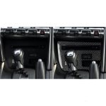 Auto Carbon Faser CD-Player Konsole C Typ dekorative Aufkleber für Nissan GTR R35 2008-2016, Linkslaufwerk – Bild 6