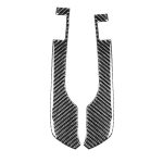 2 PCS Car Carbon Fiber Tachometer Dekorativer Aufkleber für Nissan GTR R35 2008-2016, Links- und Rechtsantrieb Universal