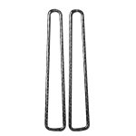 2 PCS Car Carbon Fiber Defogging des Fensterluftauslasses Dekorativer Aufkleber für Nissan GTR R35 2008-2020, Links- und Rechtsantrieb Universal