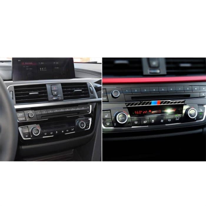 Dreifarbiger Car Central Control CD-Dekoraufkleber für Kohlefaser für BMW (F30) 2013-2015 / (F34) 2013-2016 – Bild 5