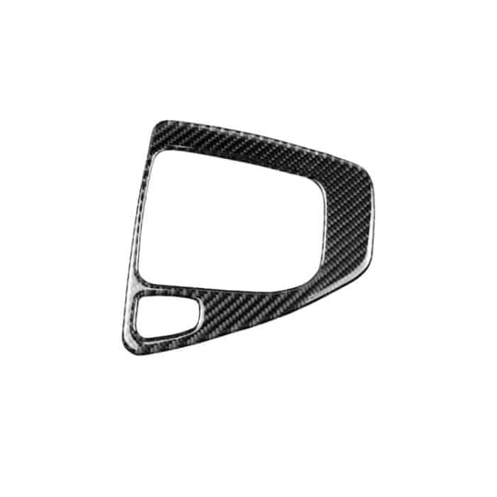 Carbon Faser Auto Linksantrieb Getriebe Verkleidung Aufkleber für BMW E90 / E92 2005-2012, Geeignet für Linkslenker – Bild 2