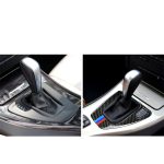 Dreifarbiger Carbon-Auto-Fahrgetriebe-Verkleidungsaufkleber für BMW E90 / E92 2005-2012 – Bild 5