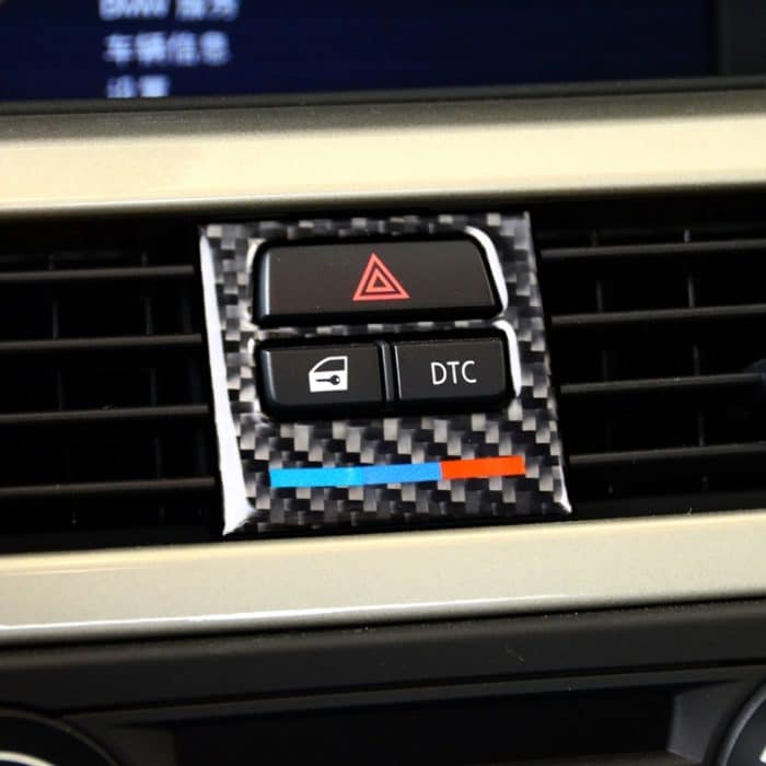 5 PCS Low Matching Carbon Air Outlet Dekorativer Aufkleber für BMW E90 / E92 / E93 2005-2012 – Bild 5