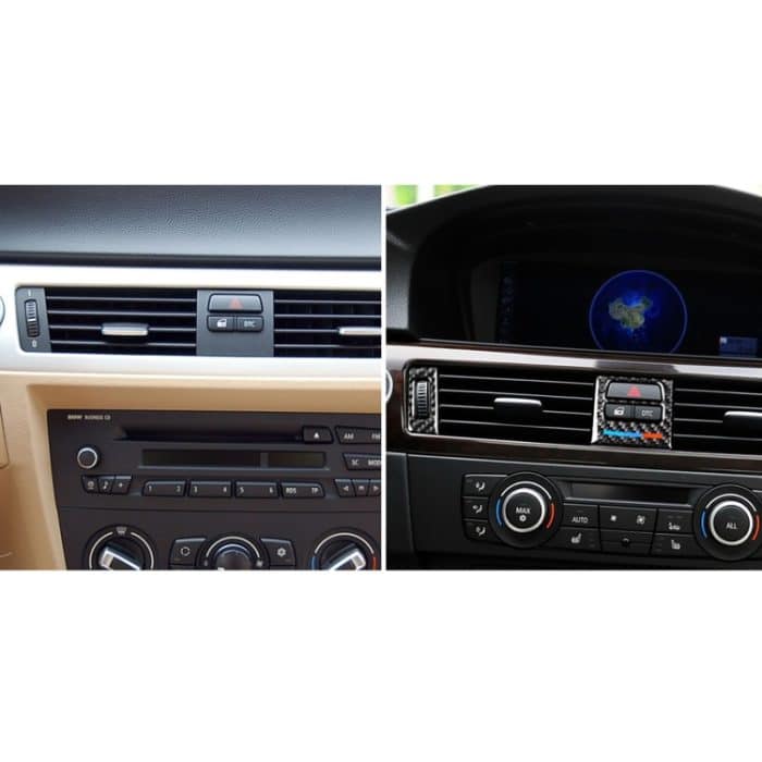 5 PCS Low Matching Carbon Air Outlet Dekorativer Aufkleber für BMW E90 / E92 / E93 2005-2012 – Bild 7