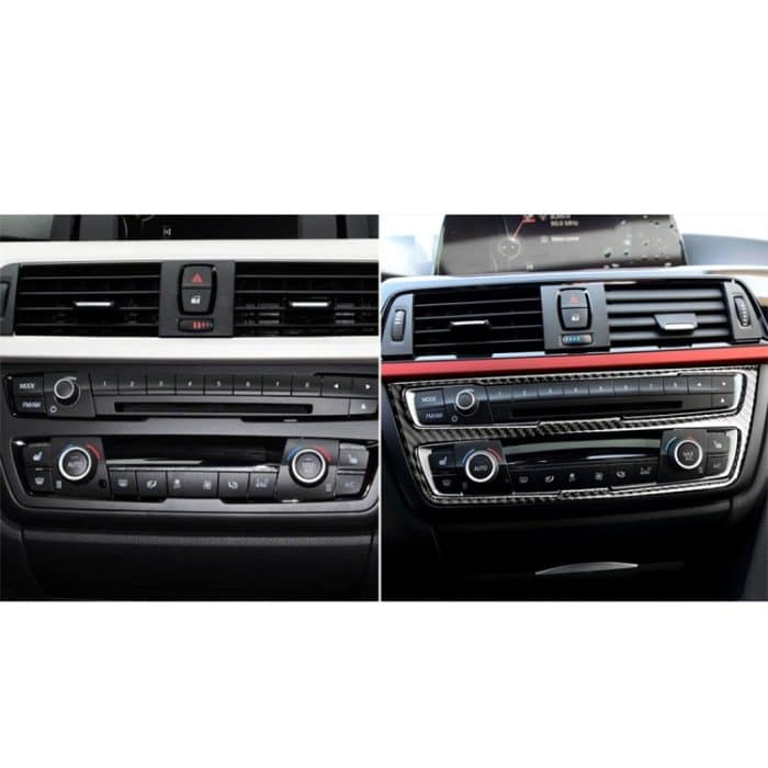 Carbonfaser Auto CD Panel dekorative Aufkleber für BMW (F30) 2013-2015 / (F34) 2013-2016 – Bild 6