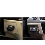 Carbon Fiber Car Linksantrieb Zündschalter Dekorativer Aufkleber für BMW E90 / E92 2005-2012 – Bild 5