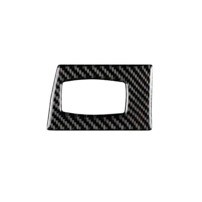 Carbon Fiber Car Right Driving Zündschalter Dekorativer Aufkleber für BMW E90 / E92 2005-2012 – Bild 2