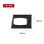 Carbon Fiber Car Right Driving Zündschalter Dekorativer Aufkleber für BMW E90 / E92 2005-2012 – Bild 4