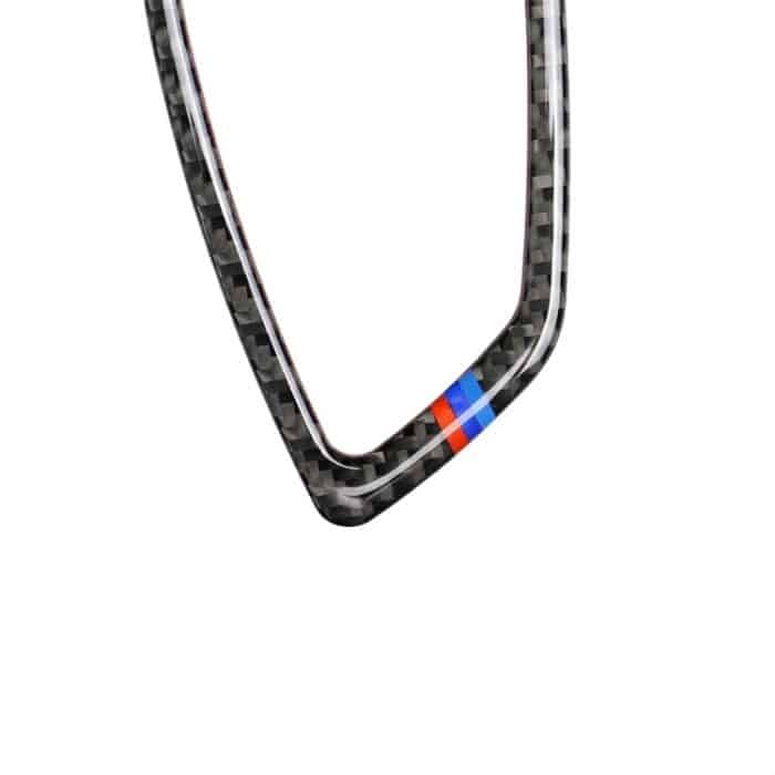 Dreifarbiger Autotürgriff aus Kohlefaser Dekorativer Aufkleber für BMW E90 / 320i / 318i / 325i – Bild 3