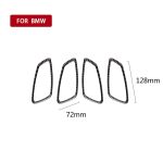 Karbonfaser Autotürgriff dekorativer Aufkleber für BMW E90 / 320i / 318i / 325i – Bild 5