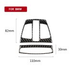 Carbon Fiber Car Reading Light Panel Dekorativer Aufkleber für BMW F20 2012-2017 / F30 / F34 / F32 2013-2017 / X5 2014-2017 / X6 2015-2017 / X1 2016-2017 – Bild 4
