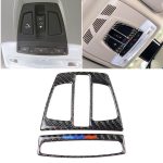 Dreifarbiger Auto-Leselicht-Aufkleber aus Kohlefaser für BMW F20 2012-2017 / F30 / F34 / F32 2013-2017 / X5 2014-2017 / X6 2015-2017 / X1 2016-2017
