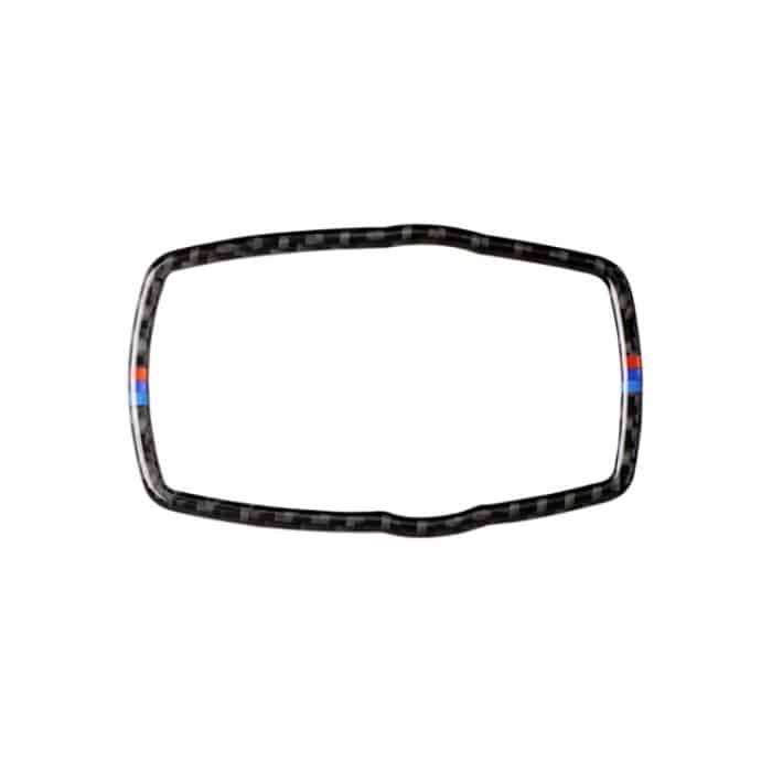 Dreifarbiger Carbon Multimedia Frame dekorativer Aufkleber für BMW X3 / X4 / X5 / X6 / F07 / F10 / F15 / F16 / F20 / F25 / F26 / F30 / F34 – Bild 2