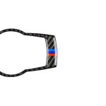 Dreifarbiger Autoscheinwerferschalter für Kohlefaser Dekorativer Aufkleber für BMW E90 / E92 / E93 2005-2012 – Bild 3