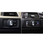Dreifarbiger Autoscheinwerferschalter für Kohlefaser Dekorativer Aufkleber für BMW E90 / E92 / E93 2005-2012 – Bild 7